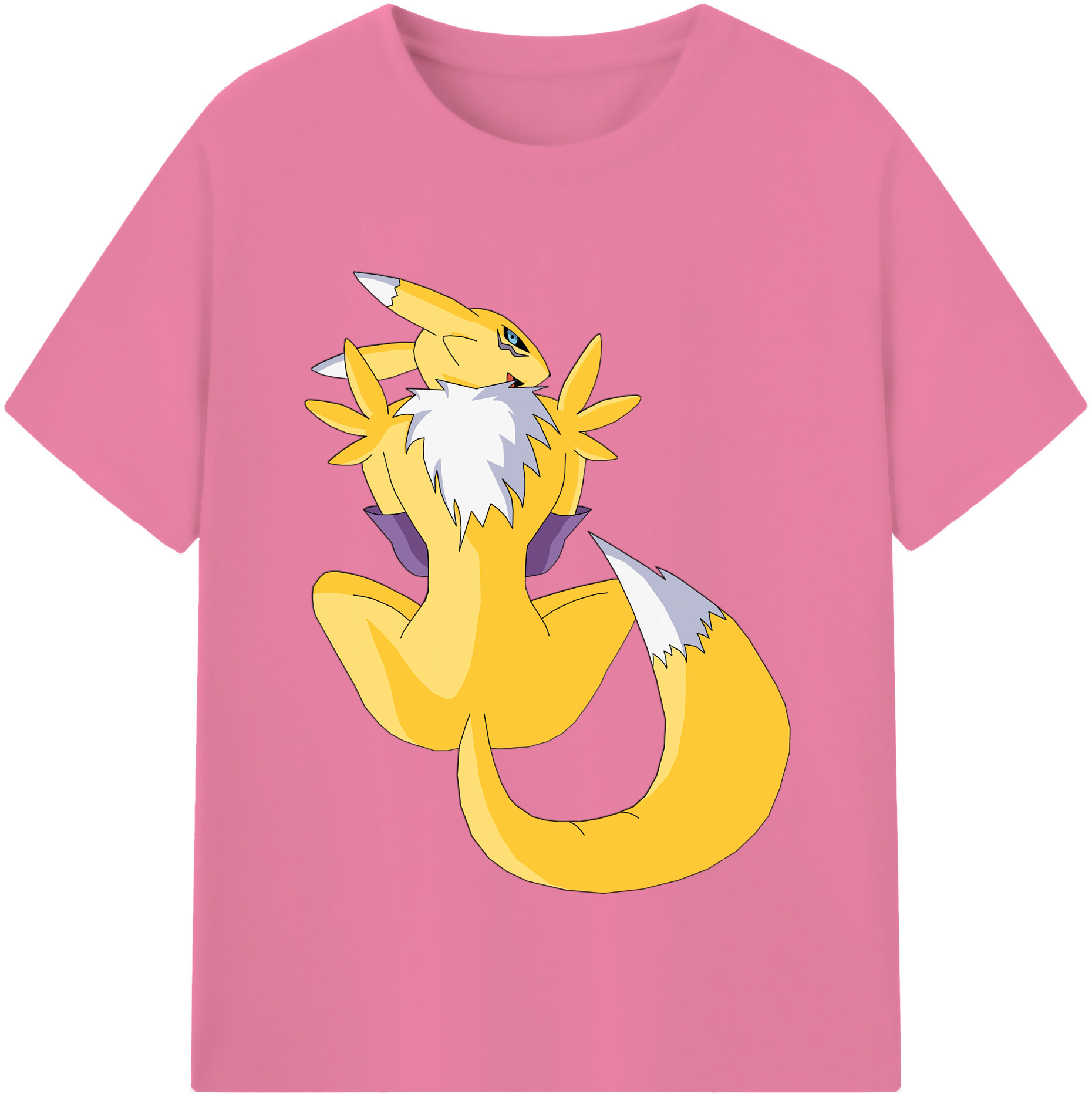 （画像用） Digimon デジタルモンスター/デジモン 綿100％半袖Tシャツ（フロントプリント）